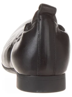 Think! Ballerinas^Leder-Ballerinas in Schwarz