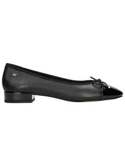 Leder-Ballerinas in Schwarz>Wojas Outlet