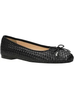 Leder-Ballerinas in Schwarz>Wojas Online