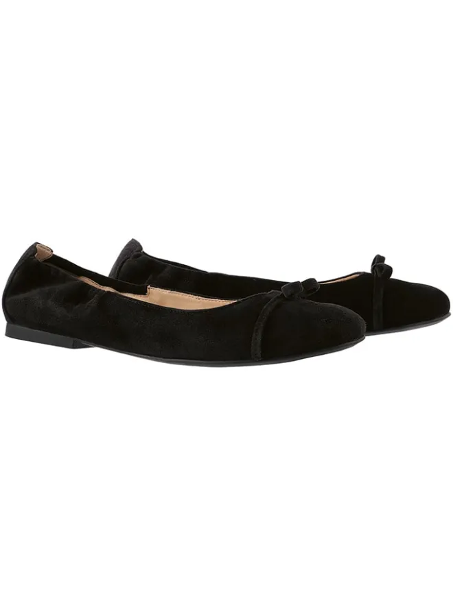 Leder-Ballerinas in Schwarz>Högl Hot