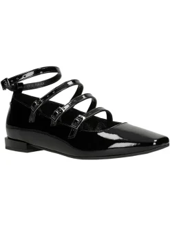 Wojas Ballerinas^Leder-Ballerinas in Schwarz