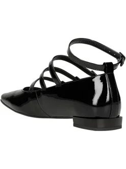 Wojas Ballerinas^Leder-Ballerinas in Schwarz