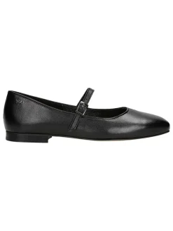 Leder-Ballerinas in Schwarz>Wojas Hot