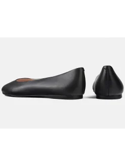 loft37 Ballerinas^Leder-Ballerinas in Schwarz