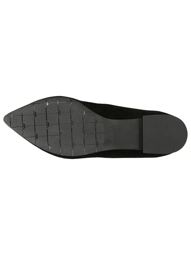 Wojas Ballerinas^Leder-Ballerinas in Schwarz