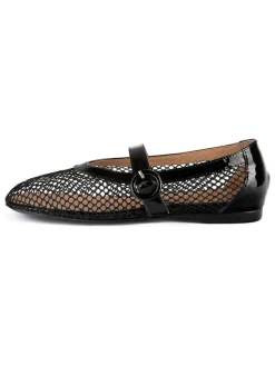 loft37 Ballerinas^Leder-Ballerinas in Schwarz