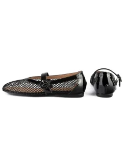 loft37 Ballerinas^Leder-Ballerinas in Schwarz