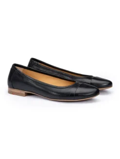 Leder-Ballerinas in Schwarz>LLOYD Discount