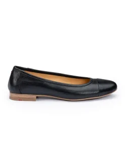 Leder-Ballerinas in Schwarz>LLOYD Discount