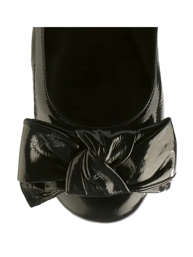 Högl Ballerinas^Leder-Ballerinas in Schwarz