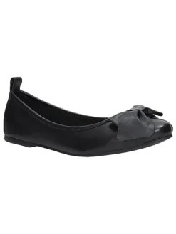 Leder-Ballerinas in Schwarz>Wojas