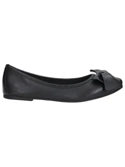 Leder-Ballerinas in Schwarz>Wojas