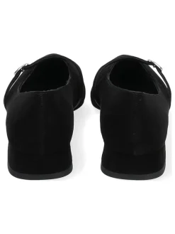 Paul Green Ballerinas^Leder-Ballerinas in Schwarz