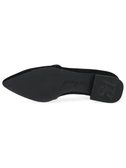 Paul Green Ballerinas^Leder-Ballerinas in Schwarz