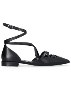 Liu Jo Ballerinas^Leder-Ballerinas in Schwarz