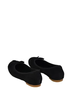 Leder-Ballerinas in Schwarz><noscript><img width=