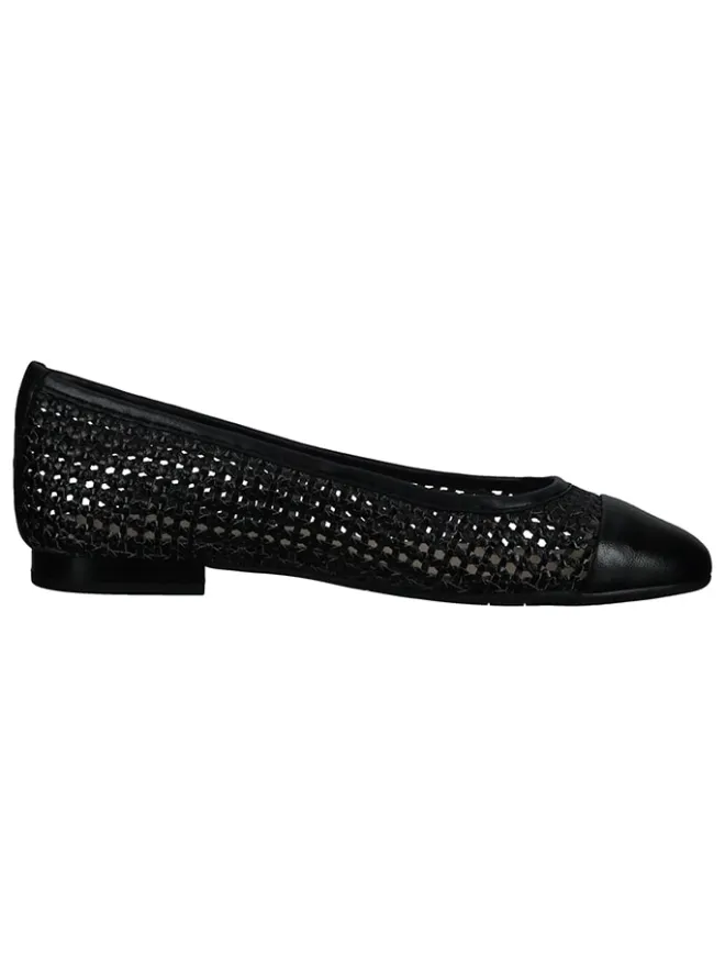 Leder-Ballerinas in Schwarz>PETER KAISER Hot