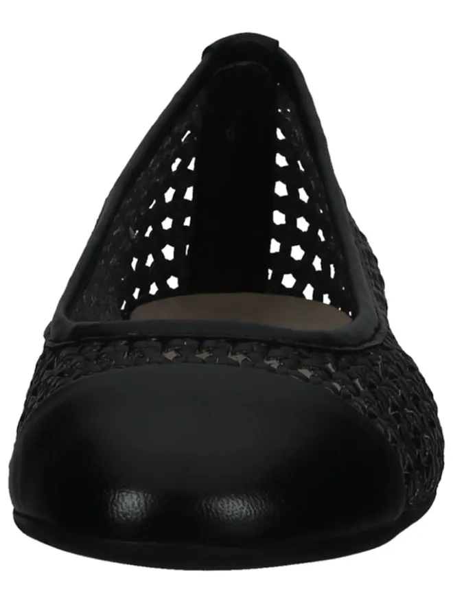 Leder-Ballerinas in Schwarz>PETER KAISER Hot