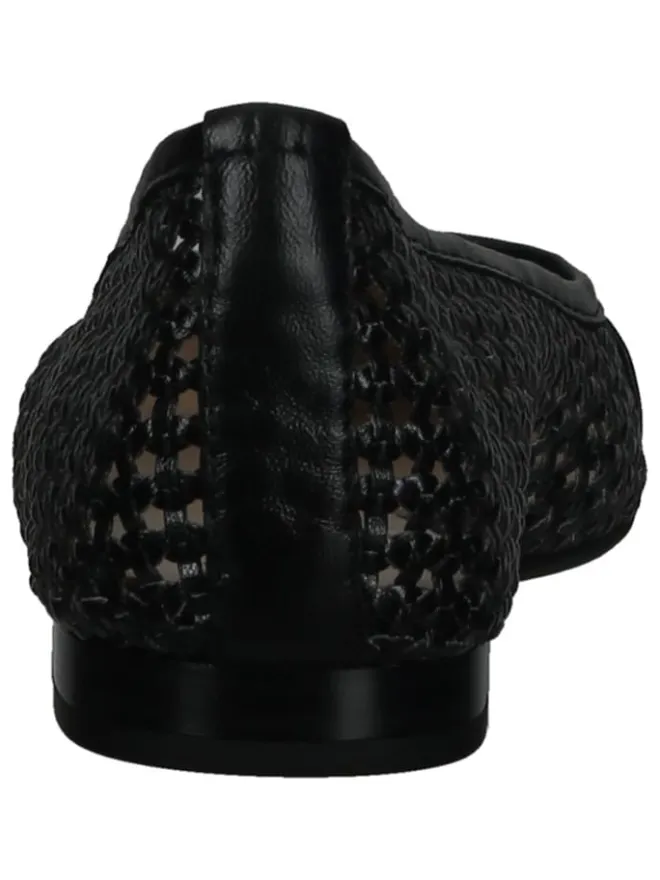 Leder-Ballerinas in Schwarz>PETER KAISER Hot