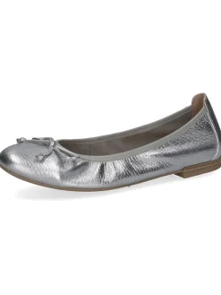 Caprice Ballerinas^Leder-Ballerinas in Silber
