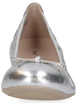 Caprice Ballerinas^Leder-Ballerinas in Silber