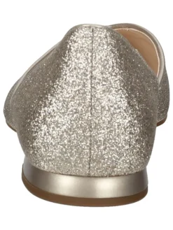 Högl Ballerinas^Leder-Ballerinas in Silber