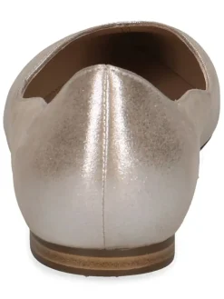 Leder-Ballerinas in Taupe>Caprice Hot