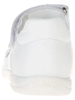 Leder-Ballerinas in Weiß><noscript><img width=