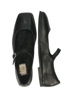 Leder-Ballerinas 