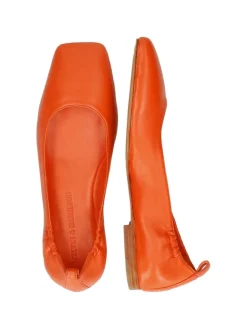 Leder-Ballerinas 
