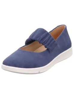 Leder-Ballerinas "Lucca" in Dunkelblau>Legero Discount