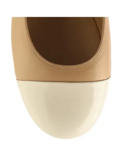Leder-Ballerinas 