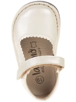 lamino Halbschuhe|Ballerinas^Leder-Barfuß-Ballerinas in Creme