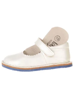 lamino Halbschuhe|Ballerinas^Leder-Barfuß-Ballerinas in Creme