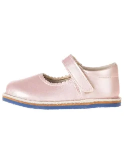 lamino Halbschuhe|Ballerinas^Leder-Barfuß-Ballerinas in Rosa