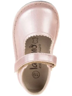 lamino Halbschuhe|Ballerinas^Leder-Barfuß-Ballerinas in Rosa