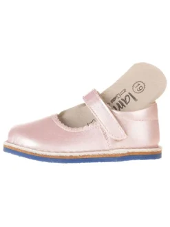 lamino Halbschuhe|Ballerinas^Leder-Barfuß-Ballerinas in Rosa
