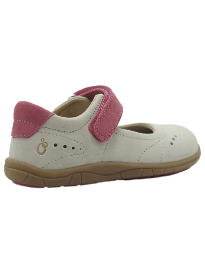 Leder-Barfuß-Ballerinas in Weiß>lamino Hot