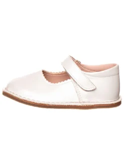 lamino Ballerinas^Leder-Barfuß-Ballerinas in Weiß