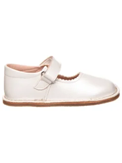 lamino Ballerinas^Leder-Barfuß-Ballerinas in Weiß