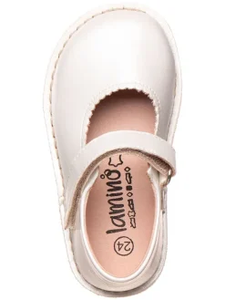 lamino Ballerinas^Leder-Barfuß-Ballerinas in Weiß