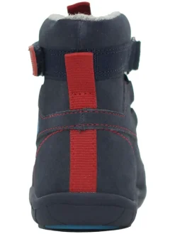Leder-Barfuß-Boots in Dunkelblau><noscript><img width=