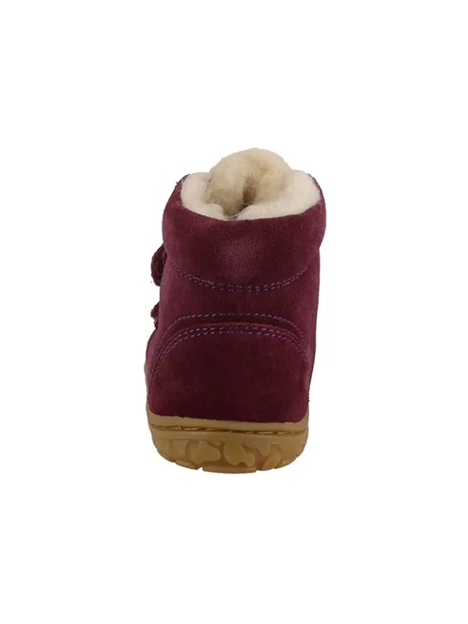 Lurchi Lauflernschuhe^Leder-Barfußchuhe "Nik" in Bordeaux