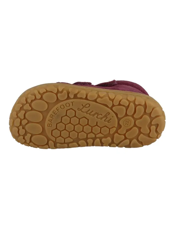 Lurchi Lauflernschuhe^Leder-Barfußchuhe "Nik" in Bordeaux