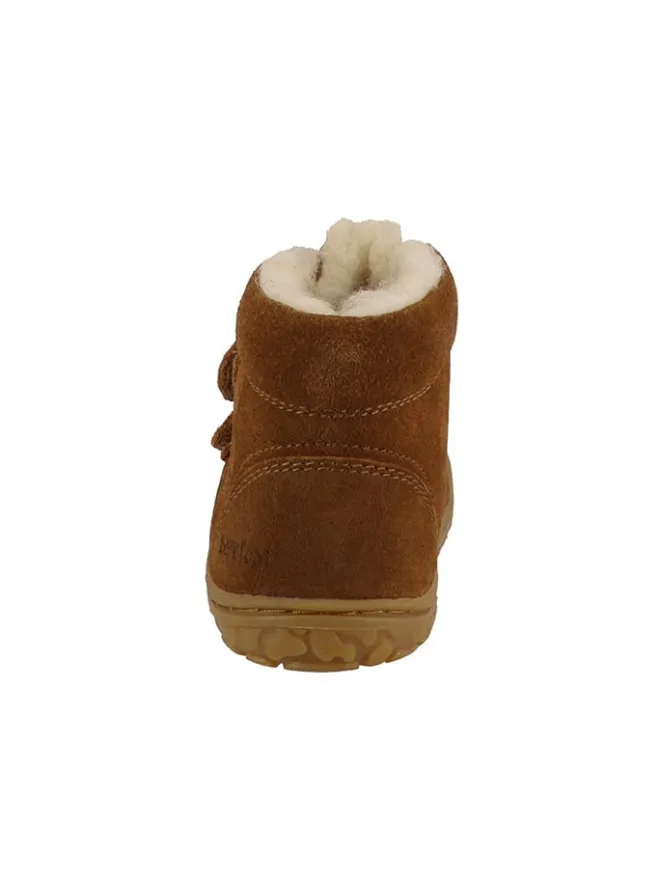 Lurchi Lauflernschuhe^Leder-Barfußchuhe "Nik" in Braun