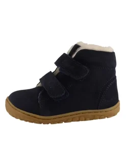 Lurchi Lauflernschuhe^Leder-Barfußchuhe "Nik" in Dunkelblau