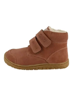 Lurchi Lauflernschuhe^Leder-Barfußchuhe "Nimbi" in Altrosa