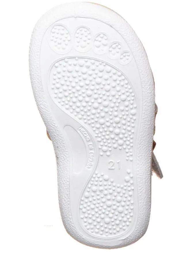 Leder-Barfußhalbsandalen in Gelb>El Naturalista Best