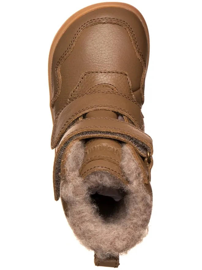 bisgaard Stiefel & Boots|Stiefel & Boots·Boots^Leder-Barfußschuhe in Hellbraun