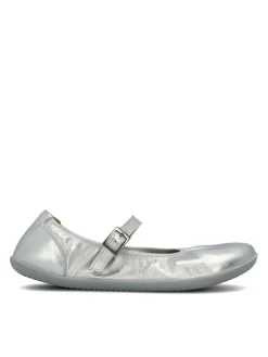 Leder-Barfußschuhe "Amber 2.0" in Silber>Groundies Discount